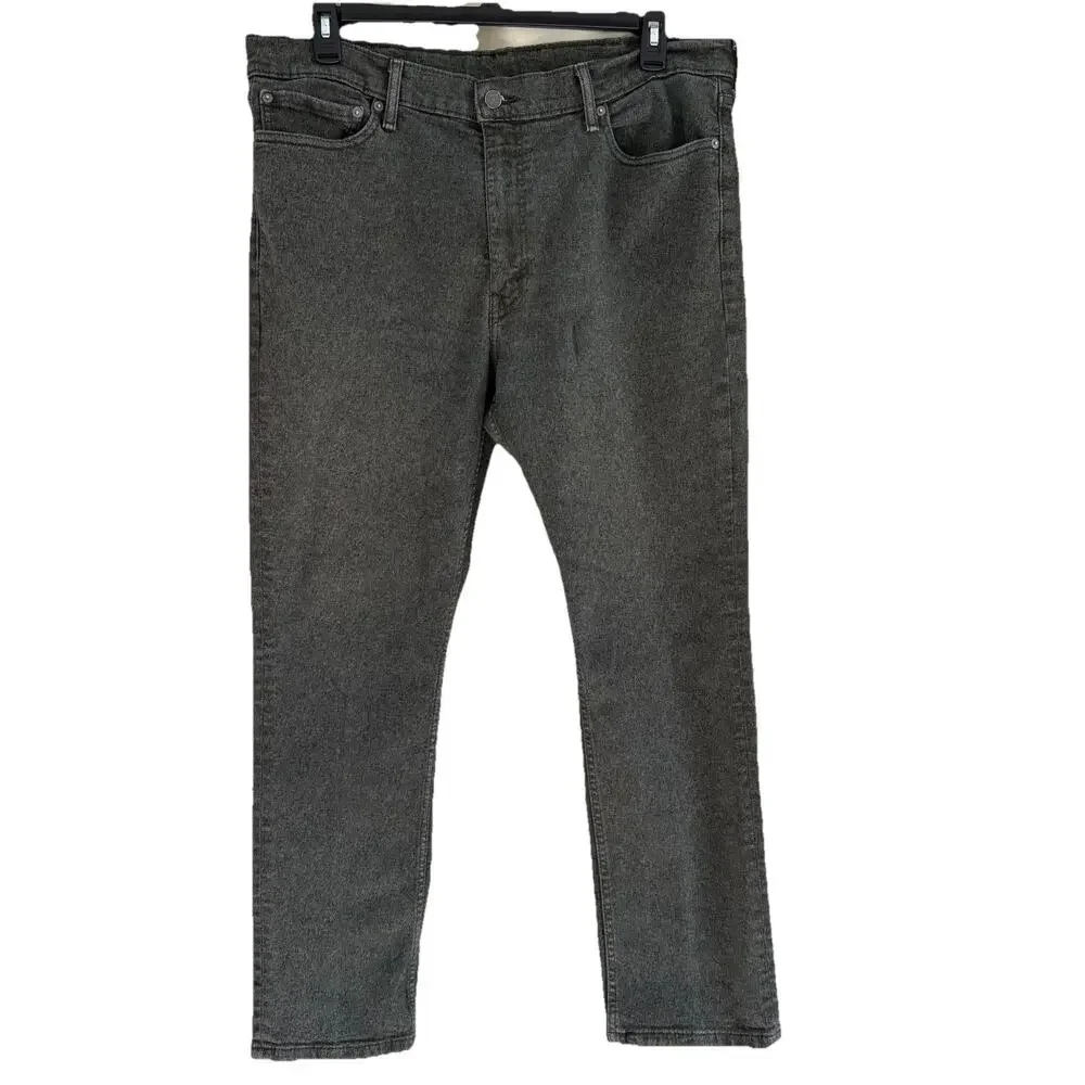 Levis 511 Men’s Gray Green Jeans Tag 40x30 Actual 38x29.5 Stretch Straight Leg